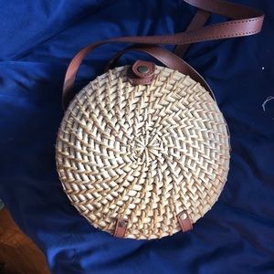 Jcrew woven bag